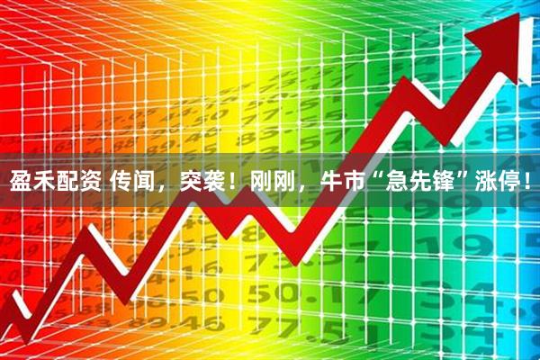盈禾配资 传闻,突袭!刚刚,牛市“急先锋”涨停!