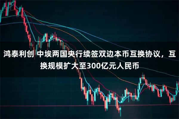 鸿泰利创 中埃两国央行续签双边本币互换协议，互换规模扩大至300亿元人民币